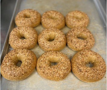 Low Carb NY Style Onion Garlic Bagels 3 pack - Fresh Baked